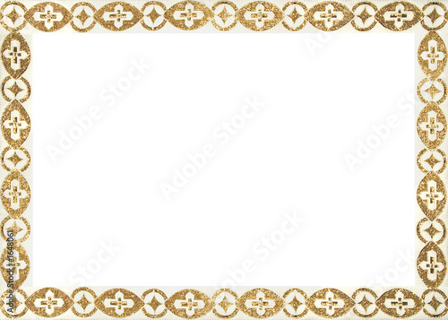 gold frame