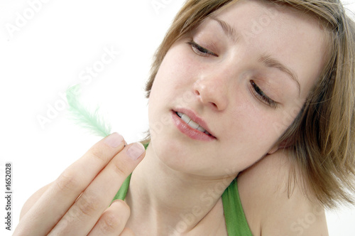 portrait of a young woman photo