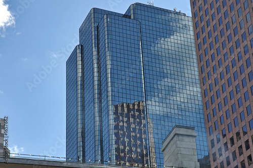 boston skylines, Boston Exchange building, Mass