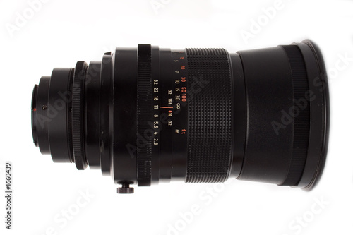 old tele-photo lens