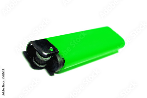 Foto briquet vert détouré