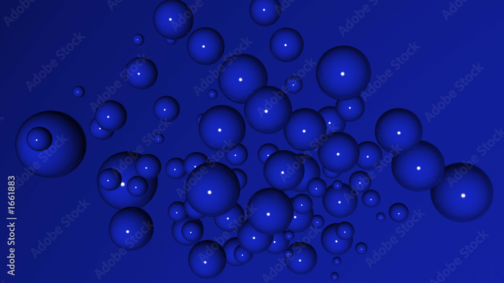 esferas azules esferas azules