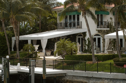 luxurious mansion in miami beach, florida, u.s.a