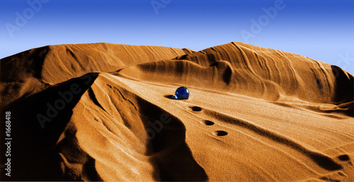 bille dans le desert © meailleluc.com