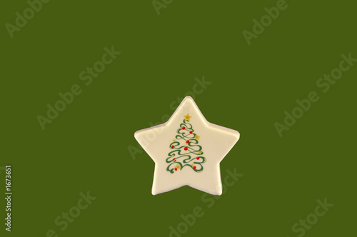 white star decoration