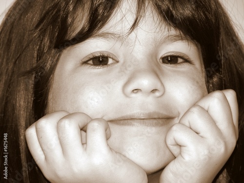 child closeup of face