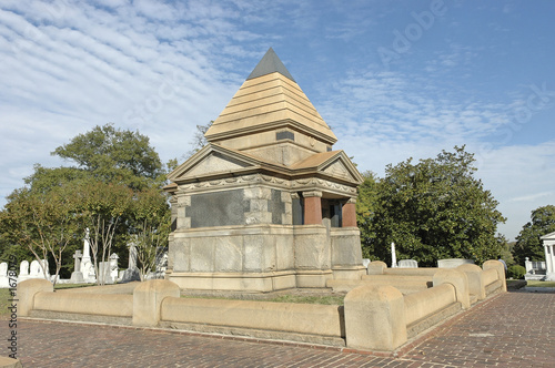 building in cemetery