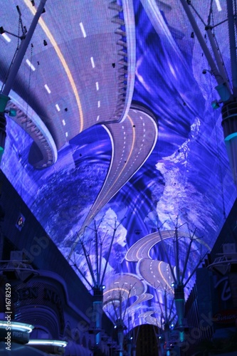 Картината върху платно fremont street experience