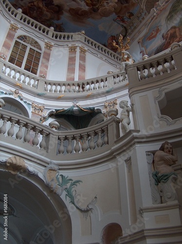 wurzach, barockes treppenhaus photo