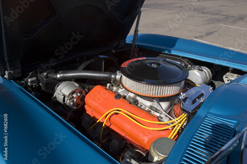 Принти на полотні classic engine