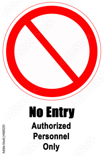 Free Download no entry sign - GFXLoad