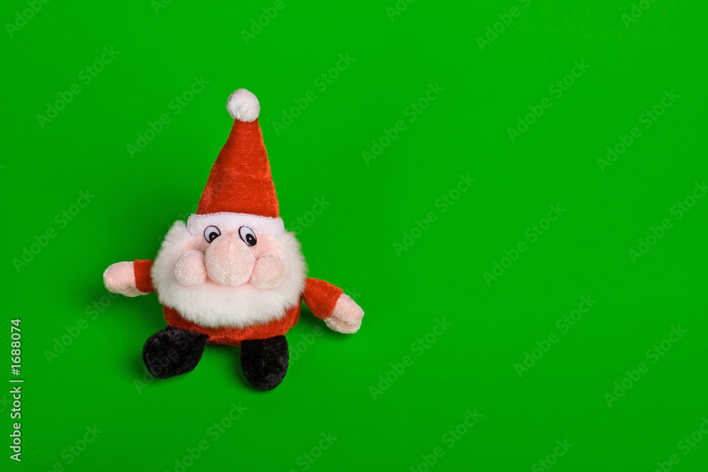 Obraz premium funny santa claus.