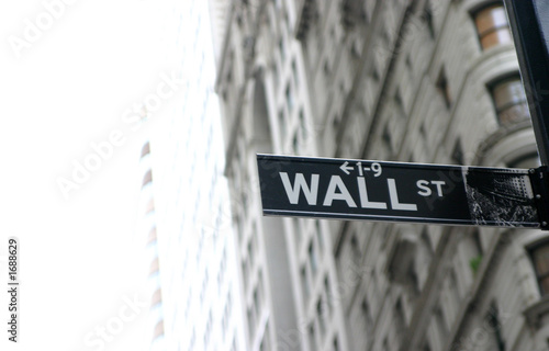 wall street sign