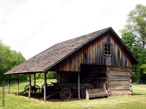 Fotografia, Obraz settler's cabin