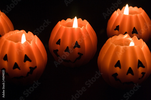 Foto candles for halloween