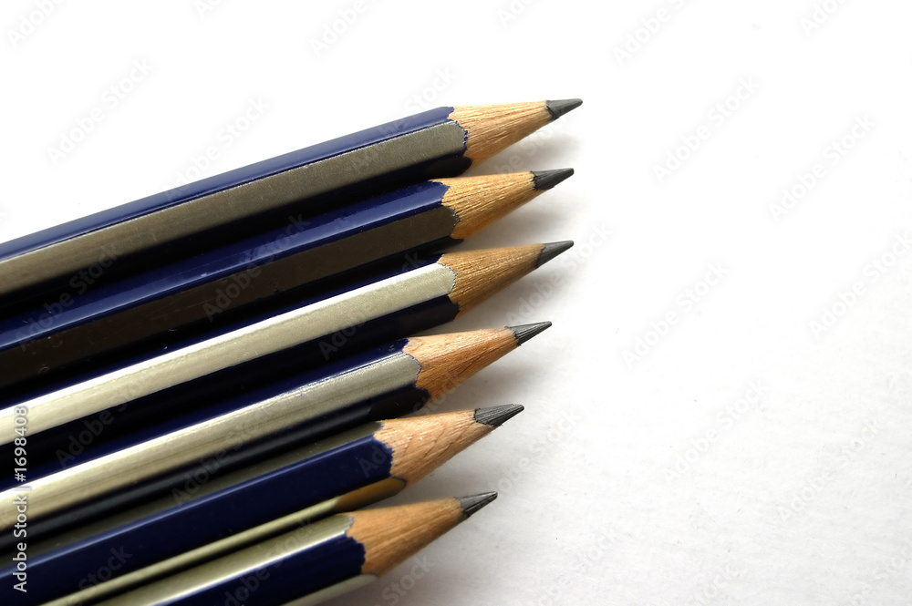 array of pencils array of pencils