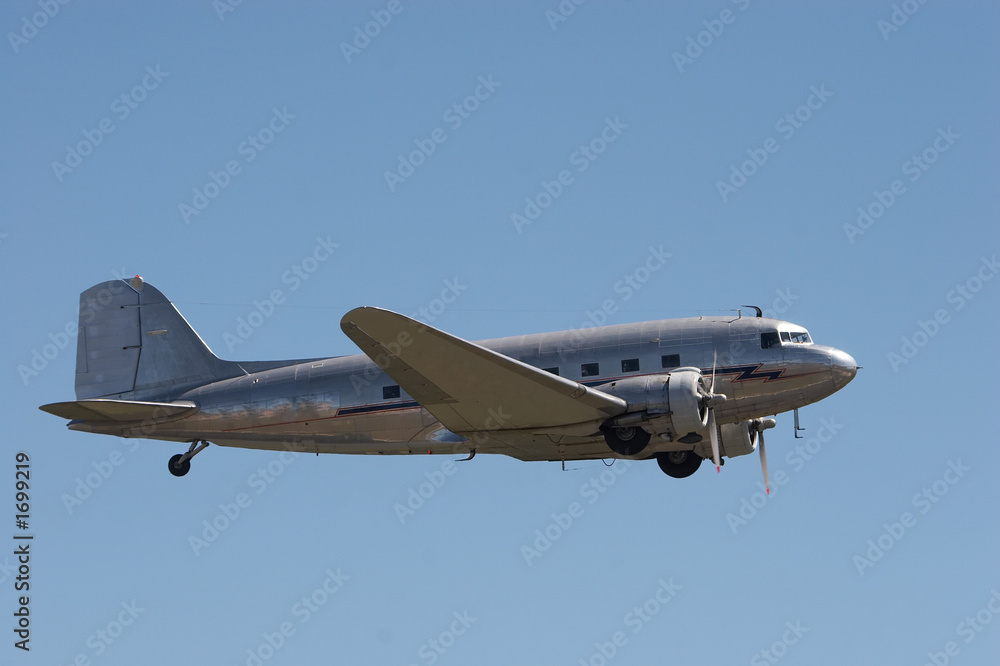 aircraft in flight