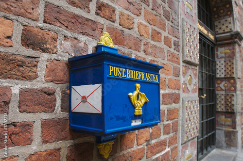 historischer briefkasten