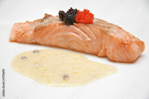 smoked salmon