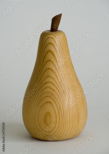wooden pear