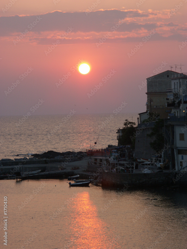 Obraz premium tramonto a diamante