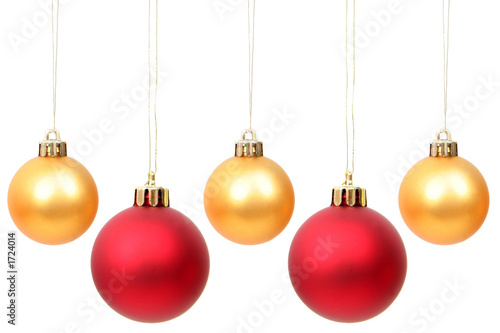 christmas ornaments hanging