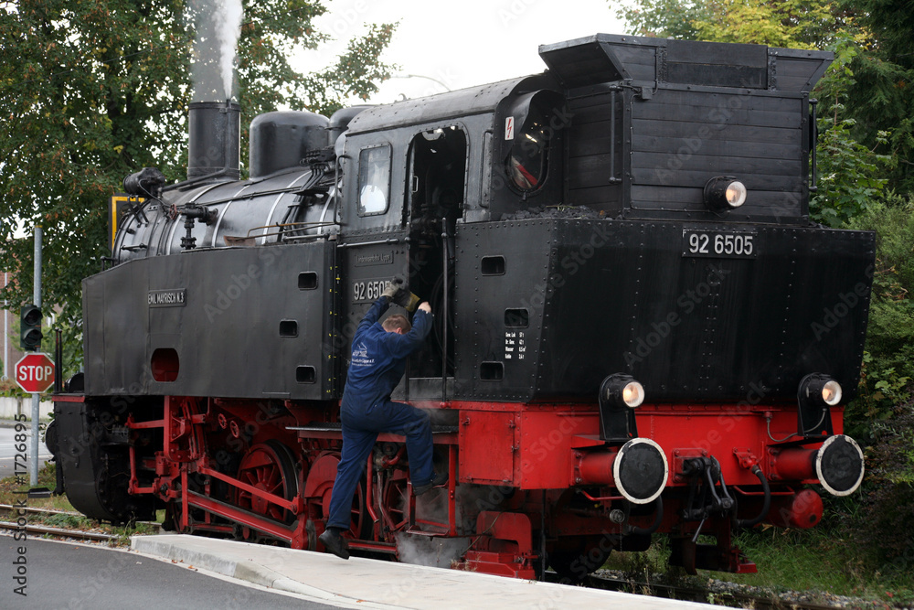 Obraz premium dampflok