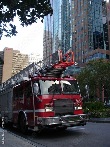 camion de pompier canadien