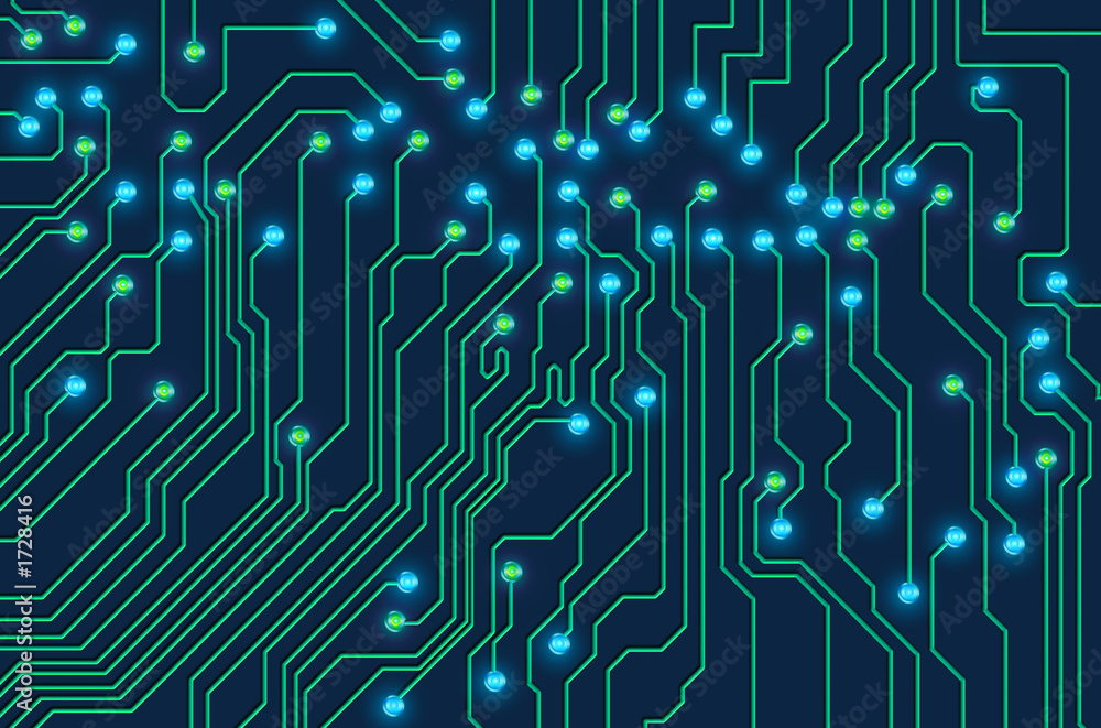 Obraz premium circuit board