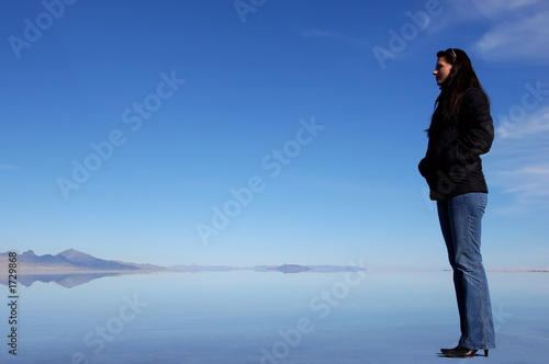 woman on the water