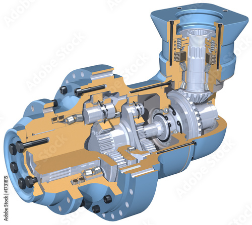 gearbox cutaway