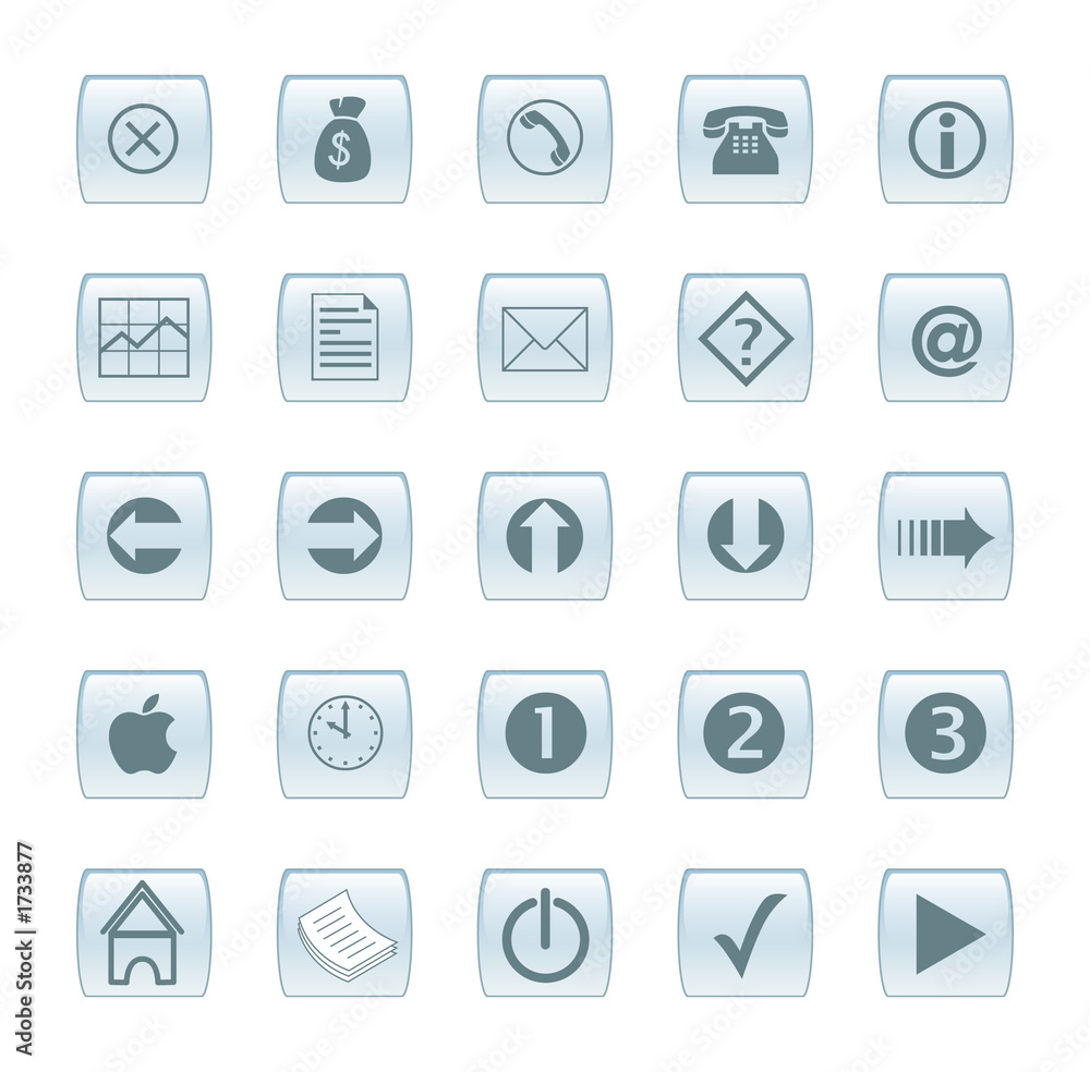 various aqua/glass style web buttons various aqua/glass style web buttons