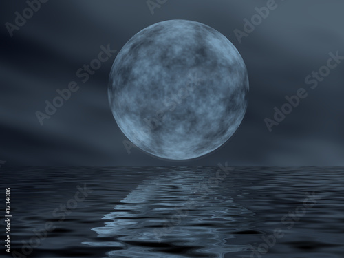 moon & water © Olga Galushko