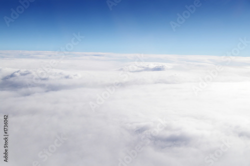 clouds and horizon