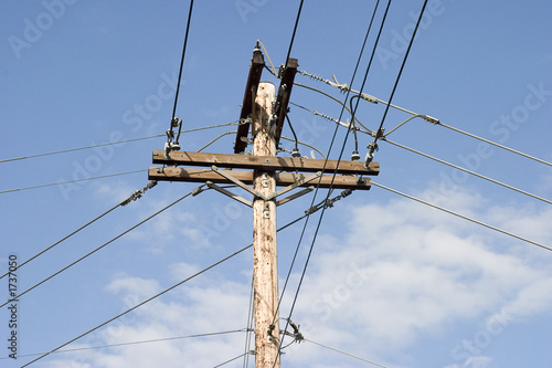 electrical distribution lines
