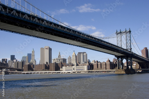 manhattan vu du pont de brooklin