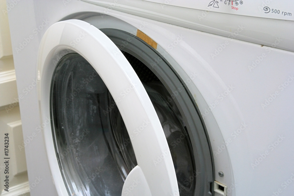 washing-machine partial view washing-machine partial view