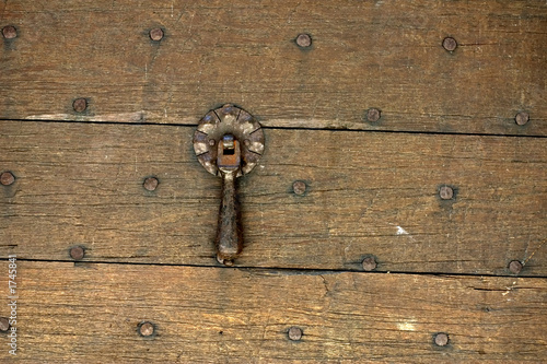 ancient door detail