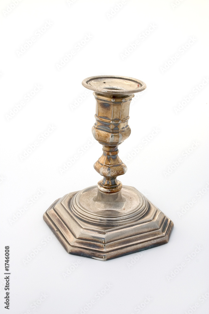 silver candlestick