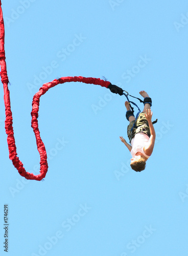 Fotografie, Obraz bungee jumper