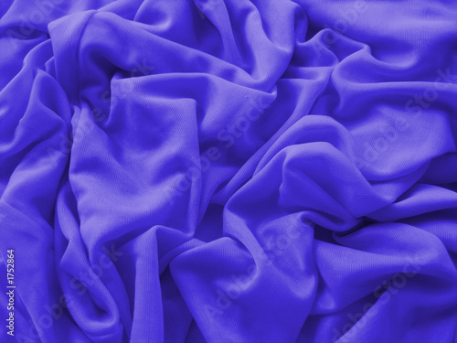 blue fabric