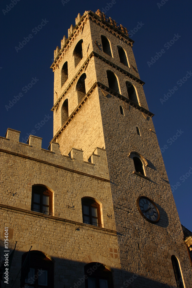 Fototapeta premium assisi's tower