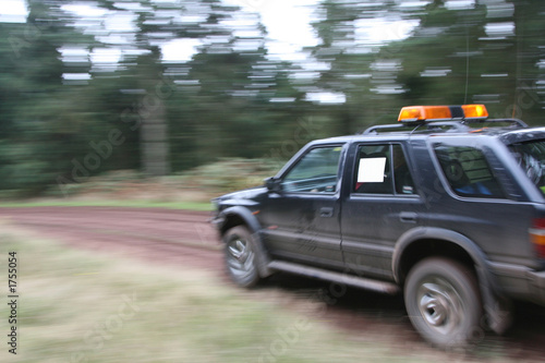 4x4 at speed