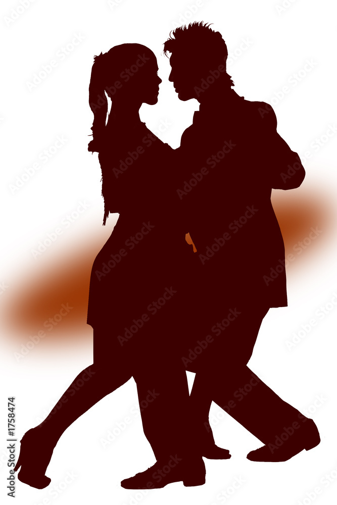 siluetas am_101 Stock Photo Adobe Stock