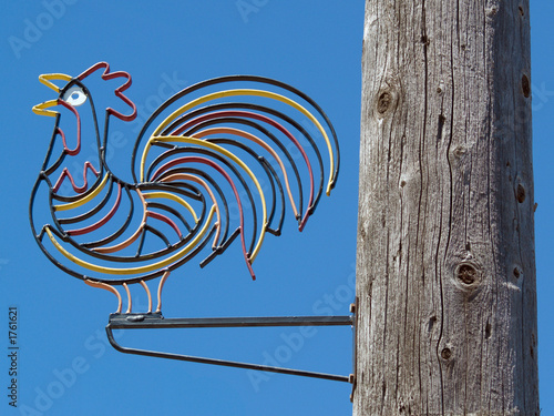 rooster ornament