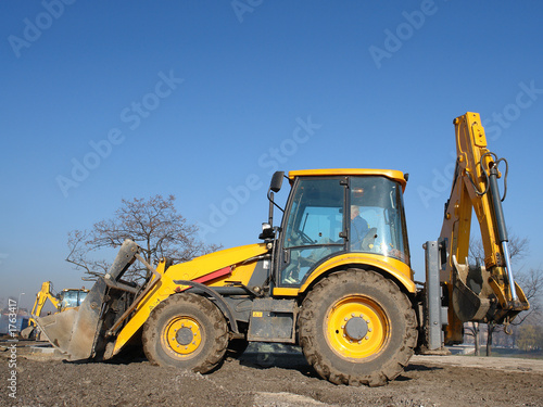 backhoe loader