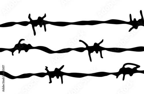 barbed wire