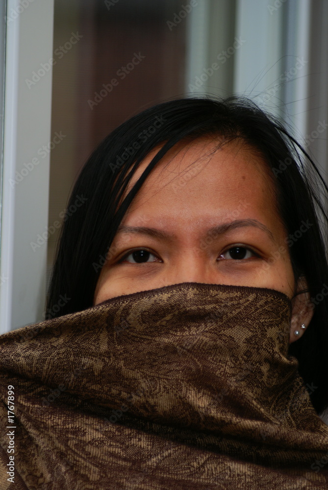 Fototapeta premium mysterious woman