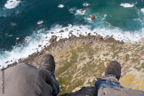 Картината върху платно edge of earth