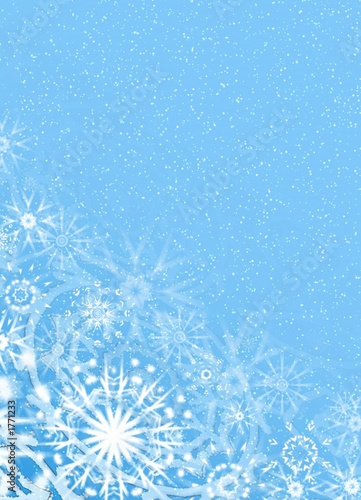 christmas fine blue background